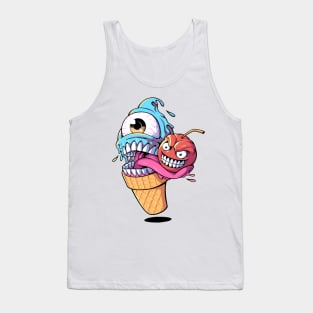 Monster cream ice berry Tank Top